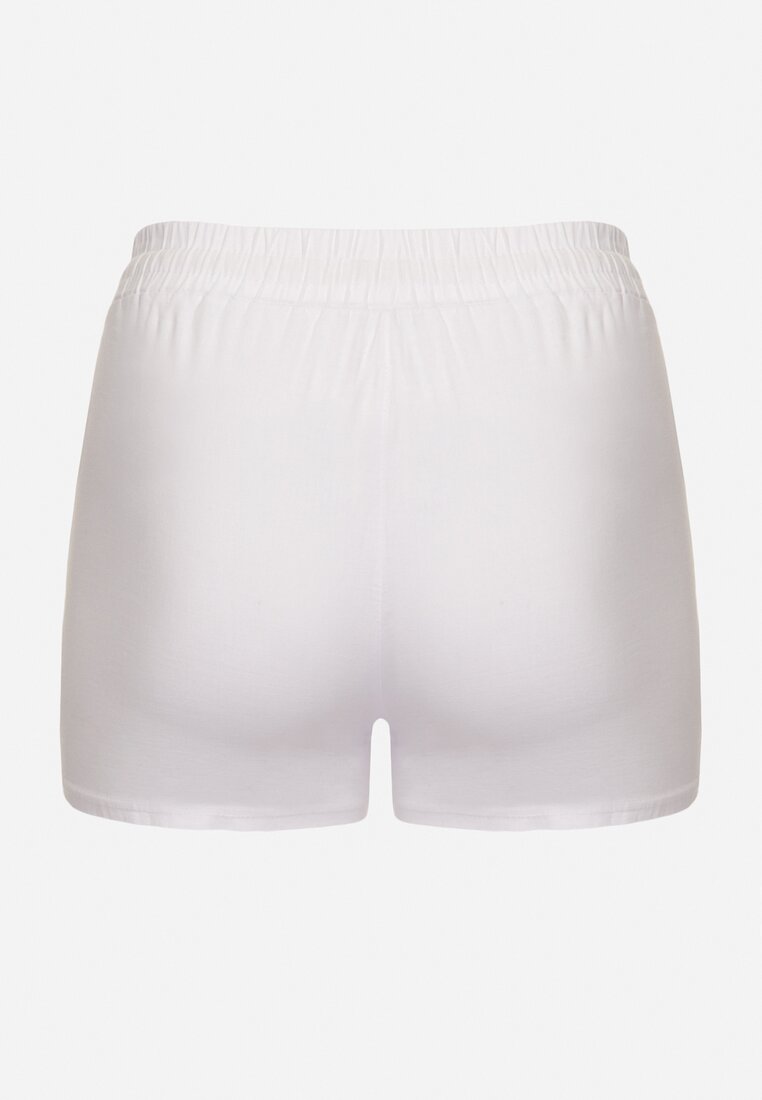 Pantaloni scurți Albi