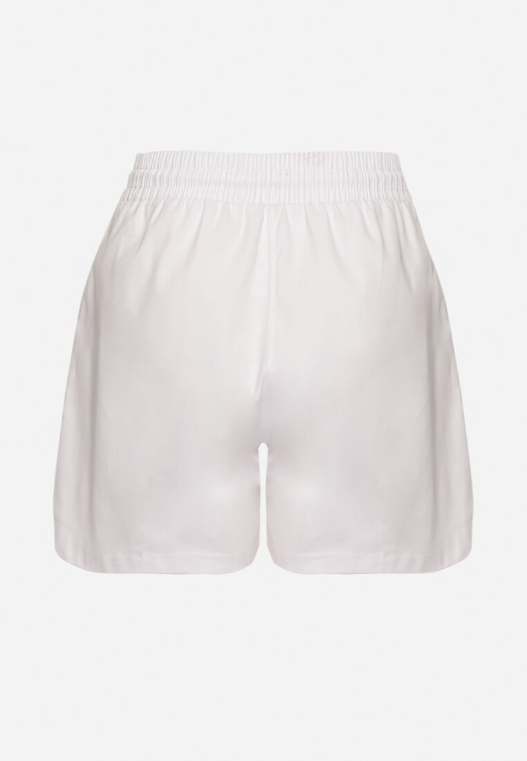 Pantaloni scurți Albi