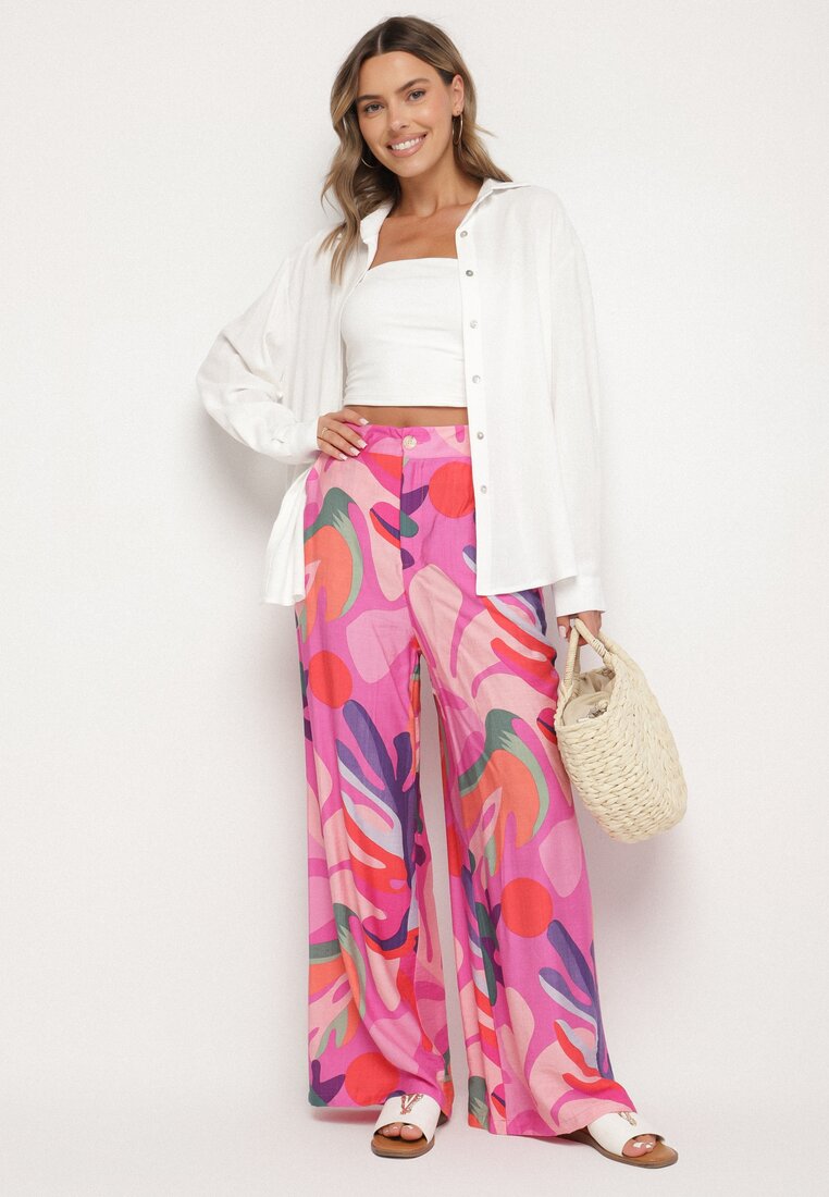 Pantaloni Fucsia