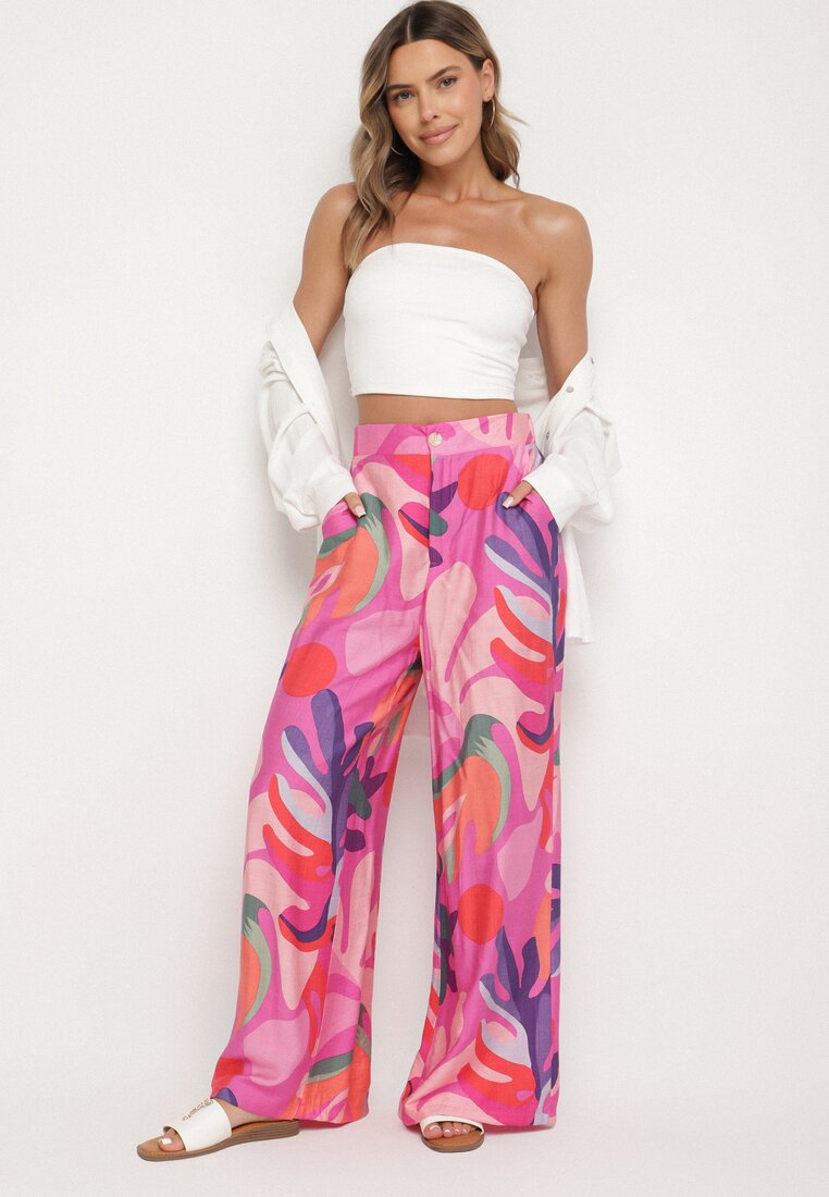 Pantaloni Fucsia