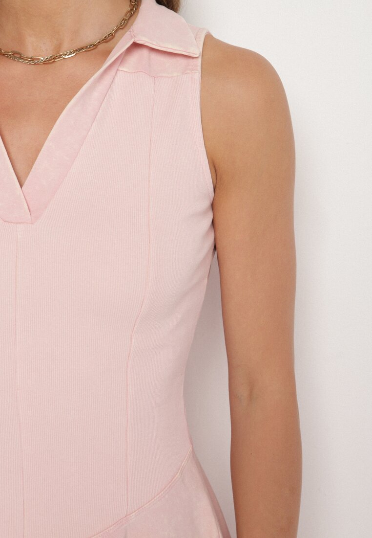 Rochie Roz deschis