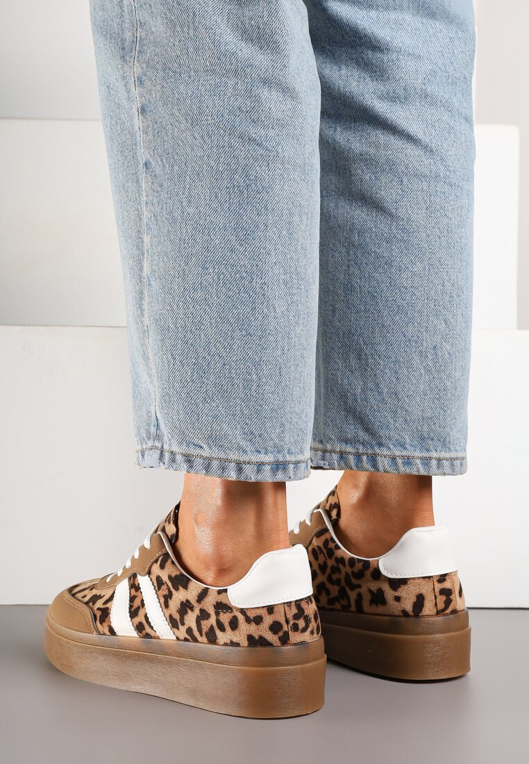 Sneakers Imprimeu leopard
