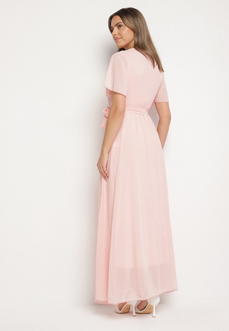 Rochie Roz deschis