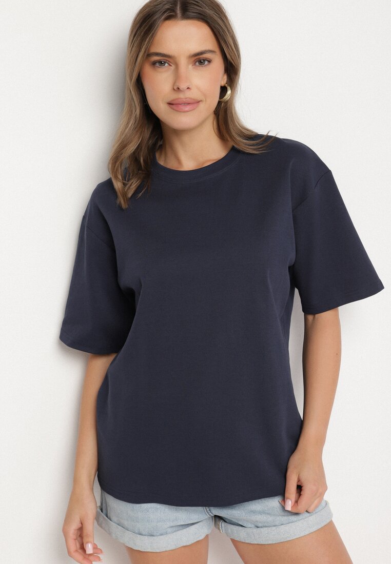 T-shirt Bleumarin