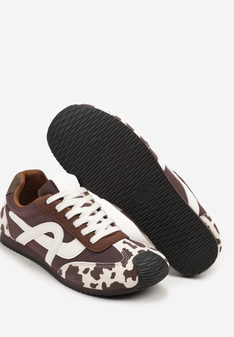 Wielokolorowe Sneakersy Ozdobione Geometrycznym Motywem Ardetia