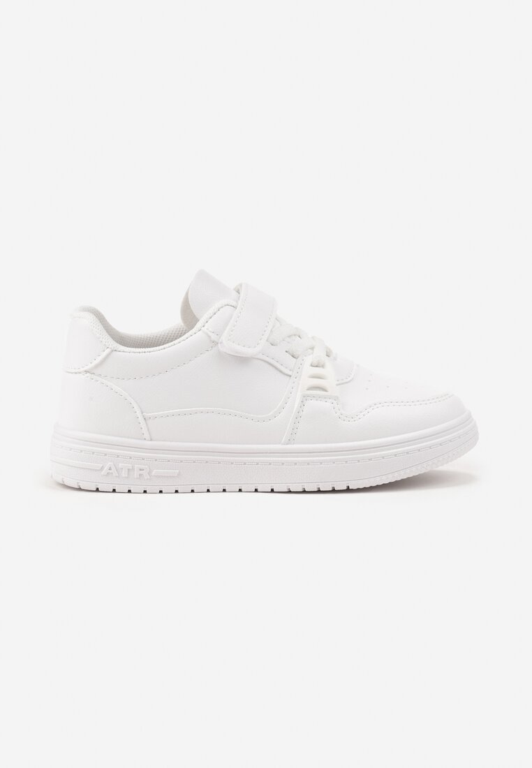 Białe Buty Sportowe Sneakersy z Ozdobą Nolivine