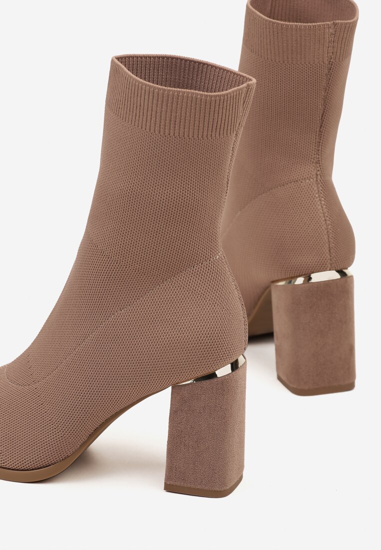 Botine Bej închis
