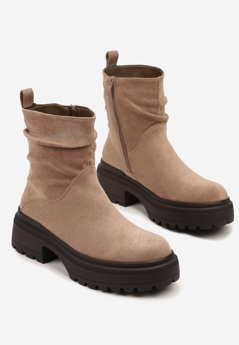 Botine Bej închis