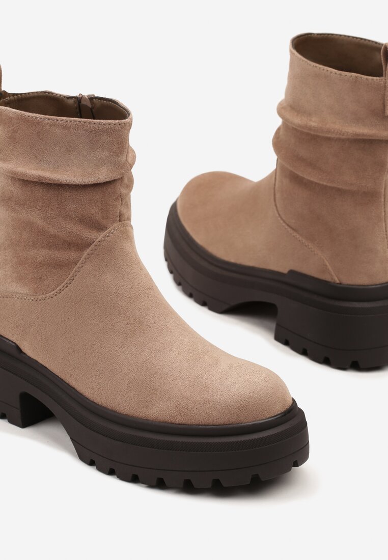 Botine Bej închis