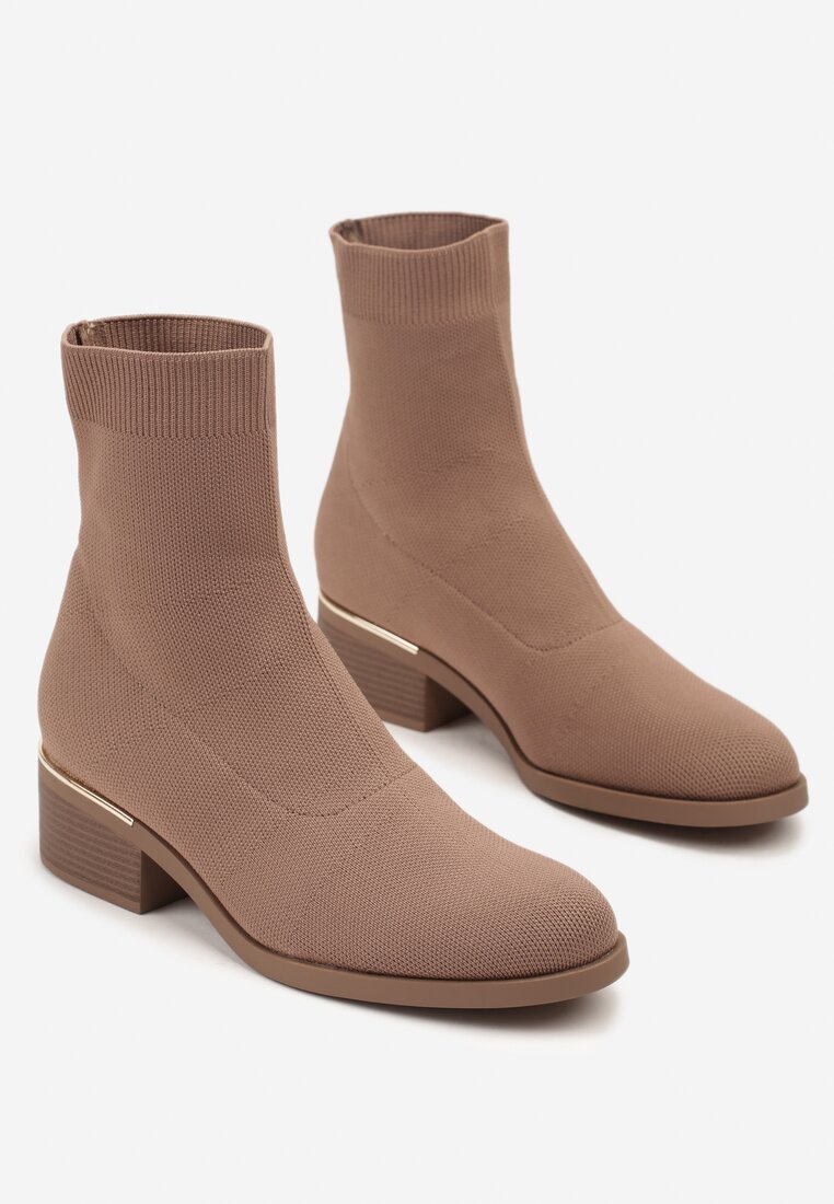 Botine Bej închis