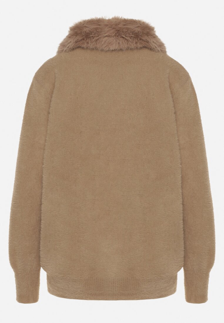 Cardigan Bej închis