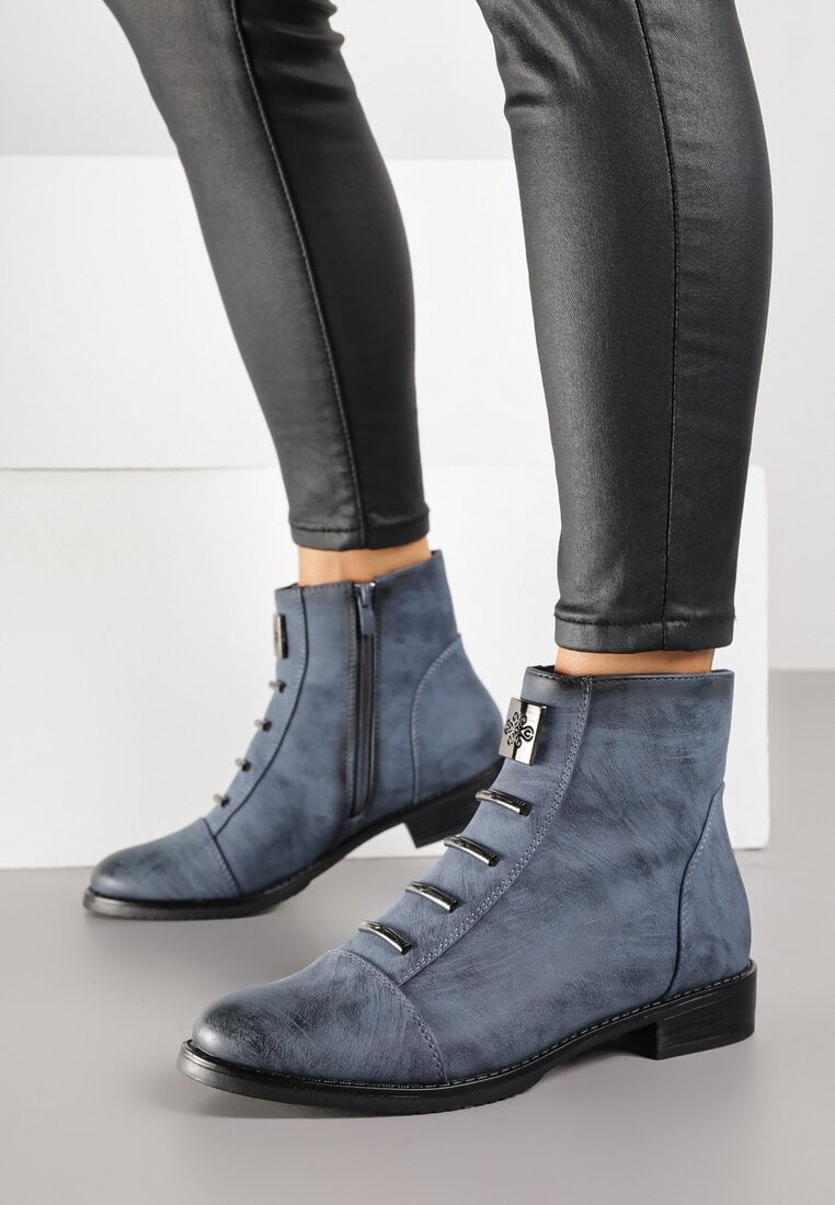 Botine Albastre