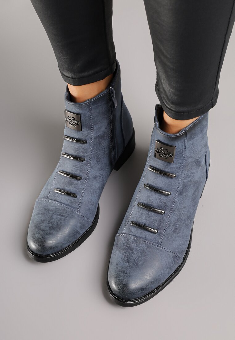 Botine Albastre