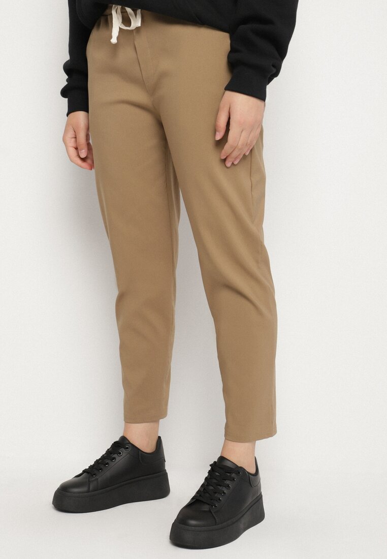 Pantaloni Bej închis