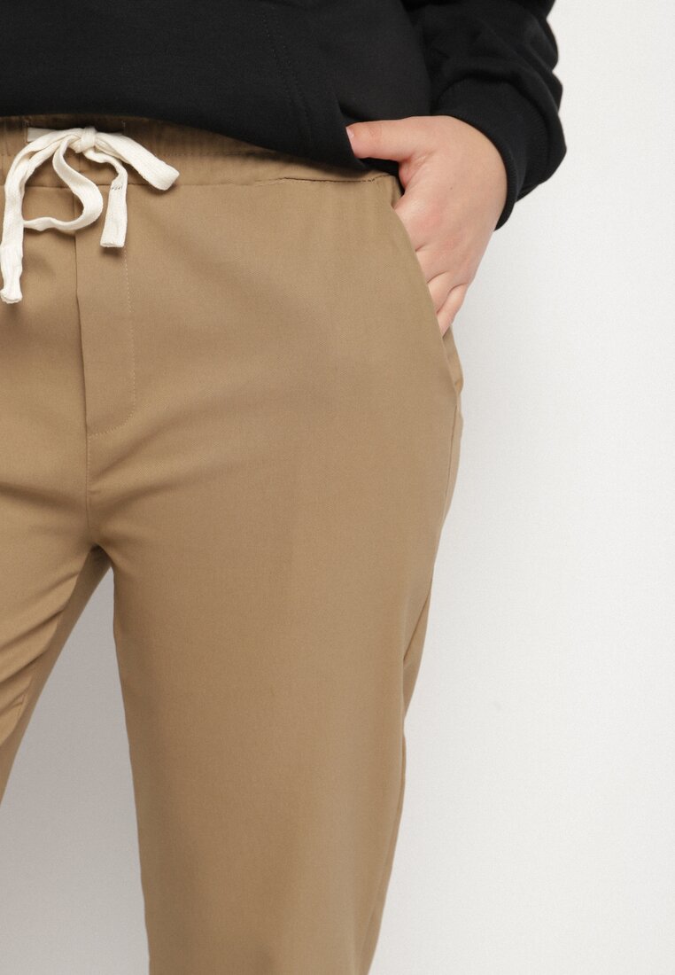 Pantaloni Bej închis