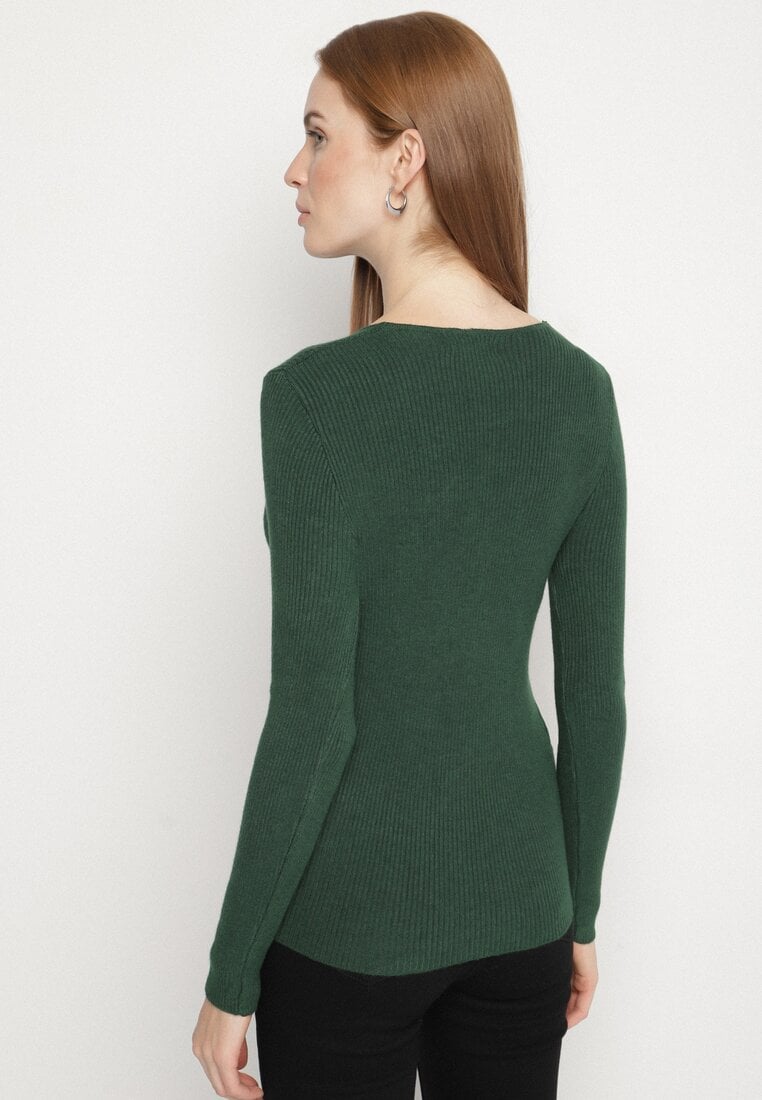 Pulover Verde închis
