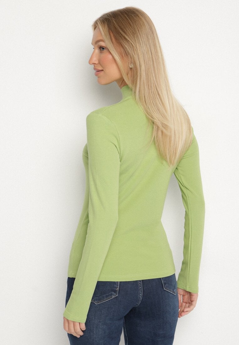 Zielona Bluzka Golf Typu Longsleeve Altera