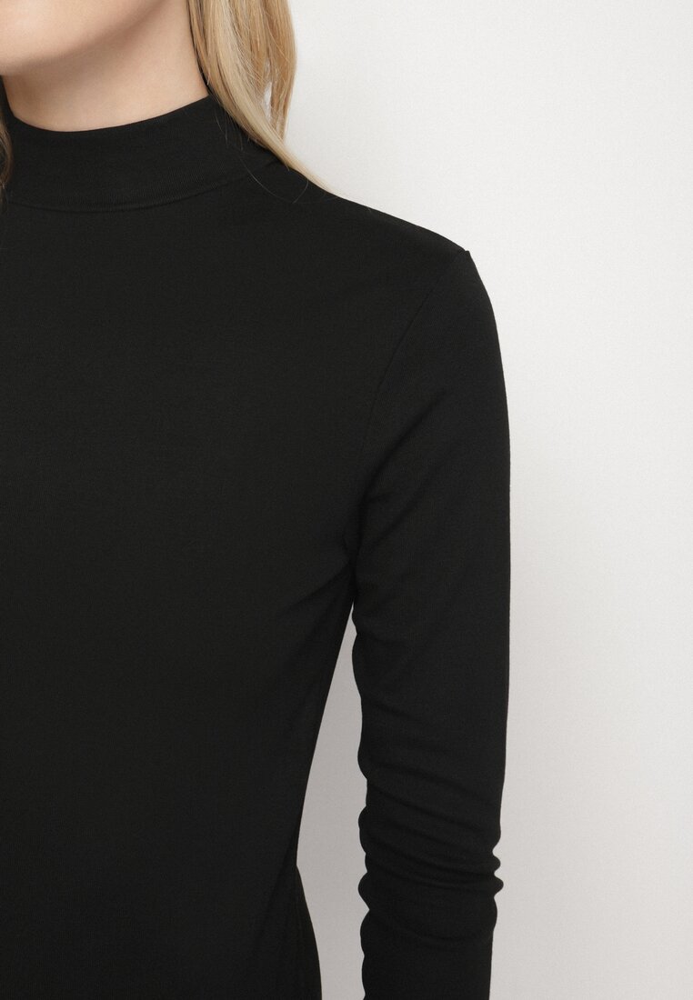Czarna Bluzka Golf Typu Longsleeve Altera