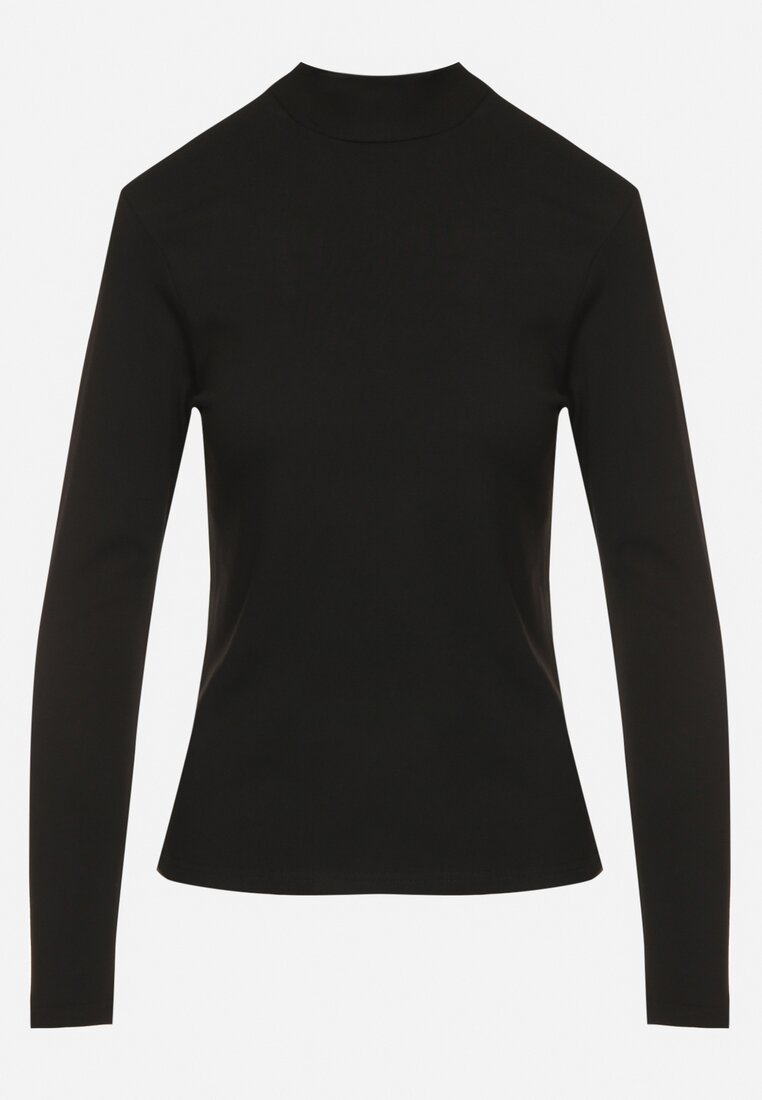 Czarna Bluzka Golf Typu Longsleeve Altera