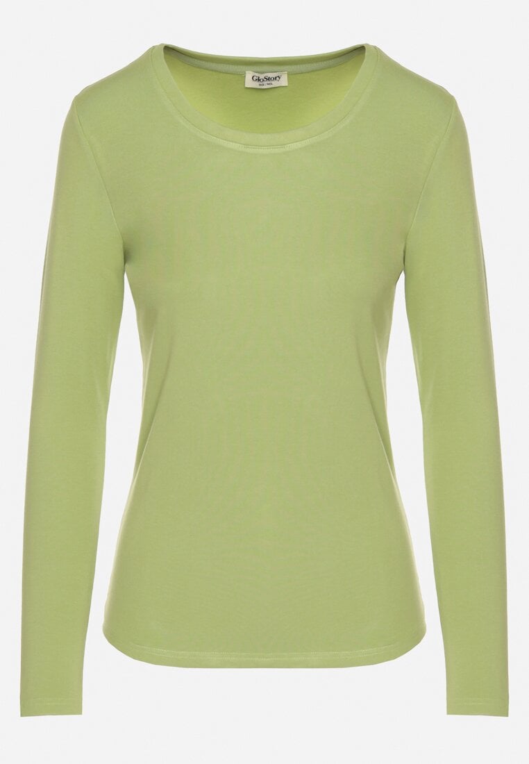 Zielona Bluzka Typu Longsleeve Unelessa