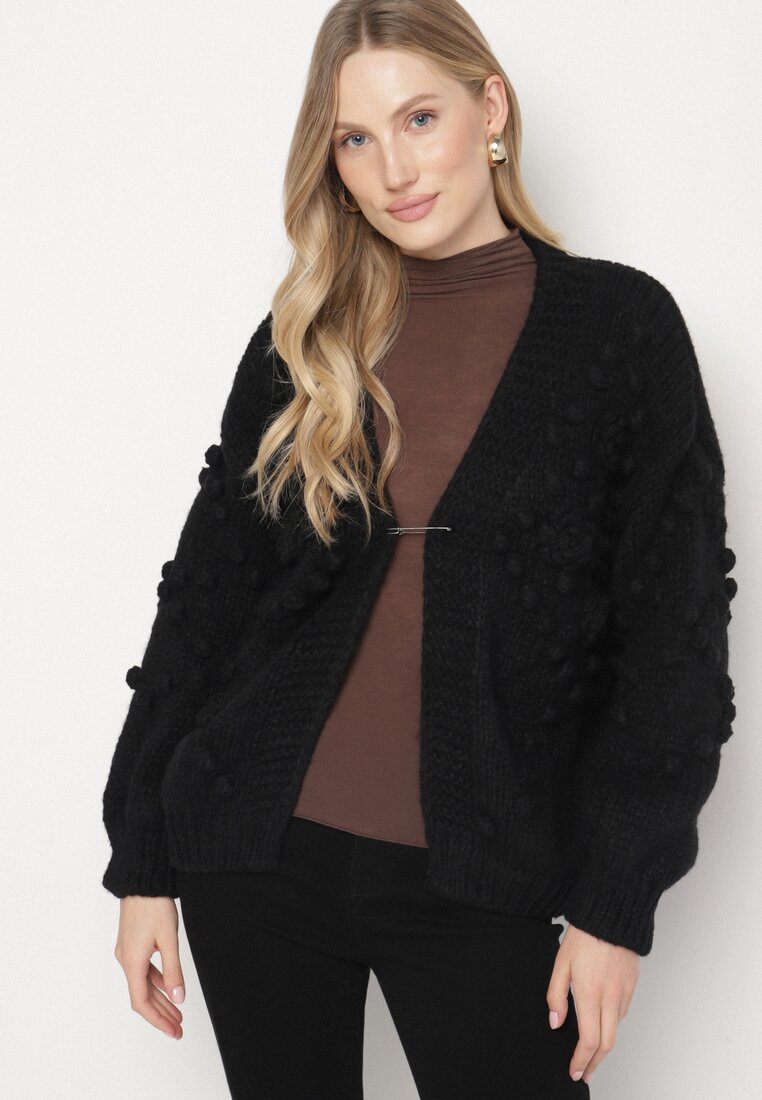 Fekete kardigán