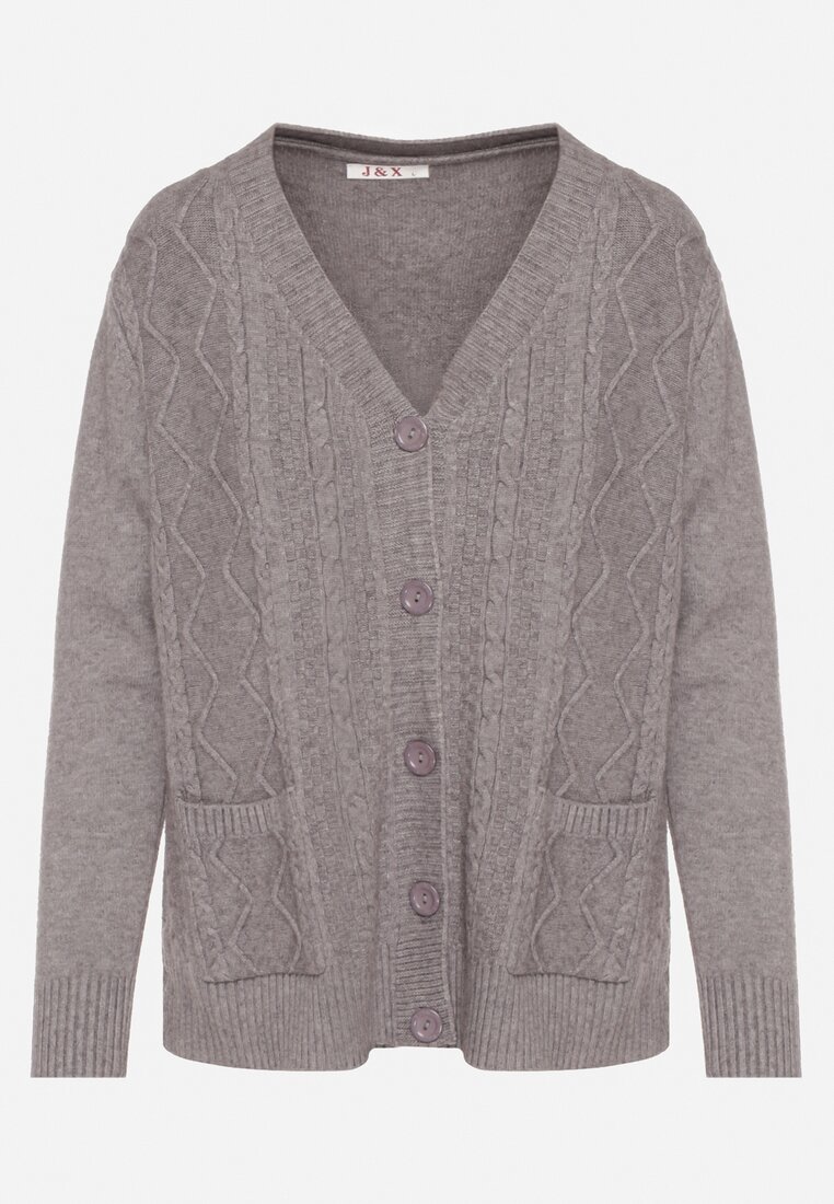 Cardigan Gri