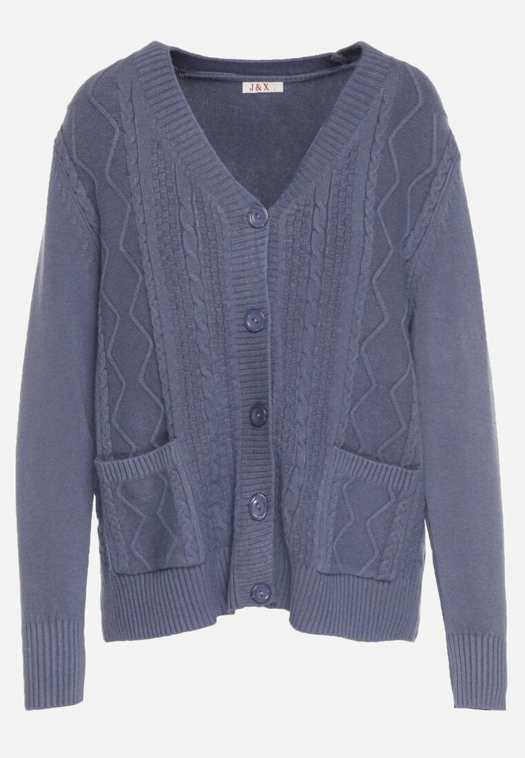Cardigan Albastru