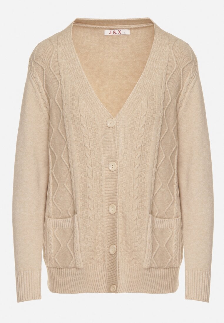Cardigan Bej deschis