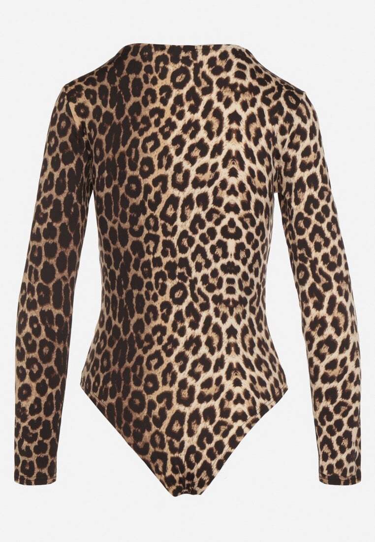Leopárd mintás body