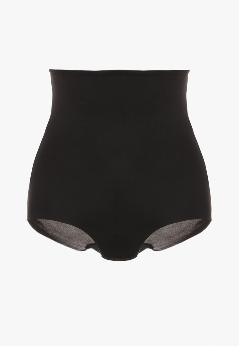 Czarne Majtki Modelujące z Wysokim Stanem Liredia