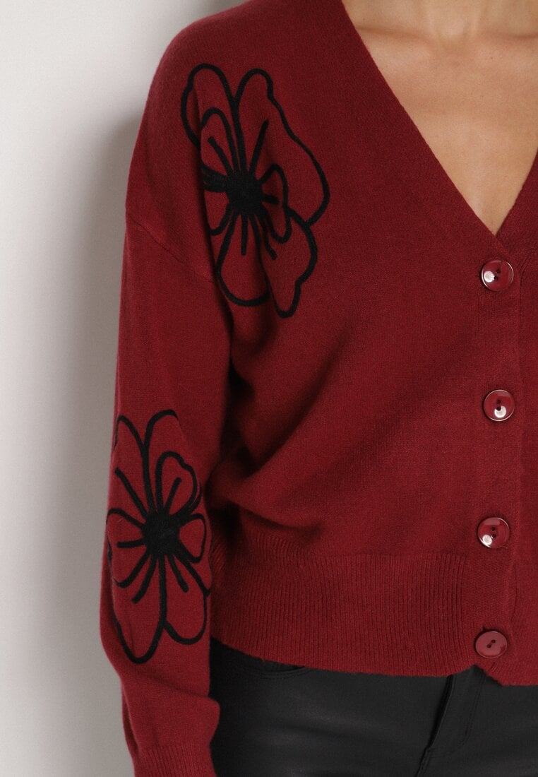 Cardigan Bordo