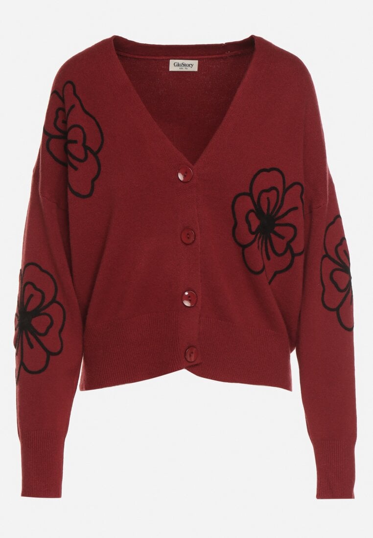 Cardigan Bordo