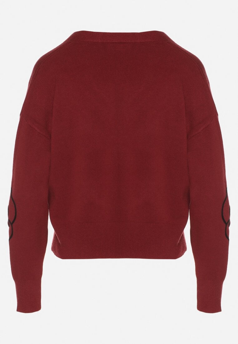 Cardigan Bordo