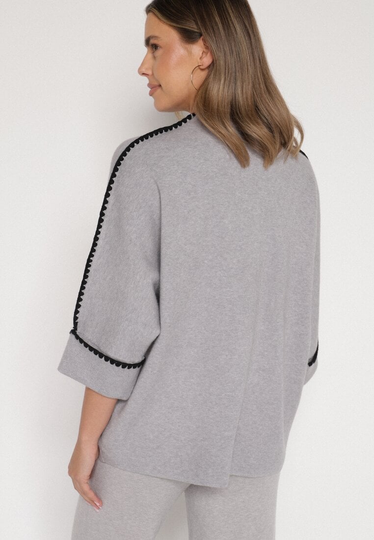 Pulover Gri
