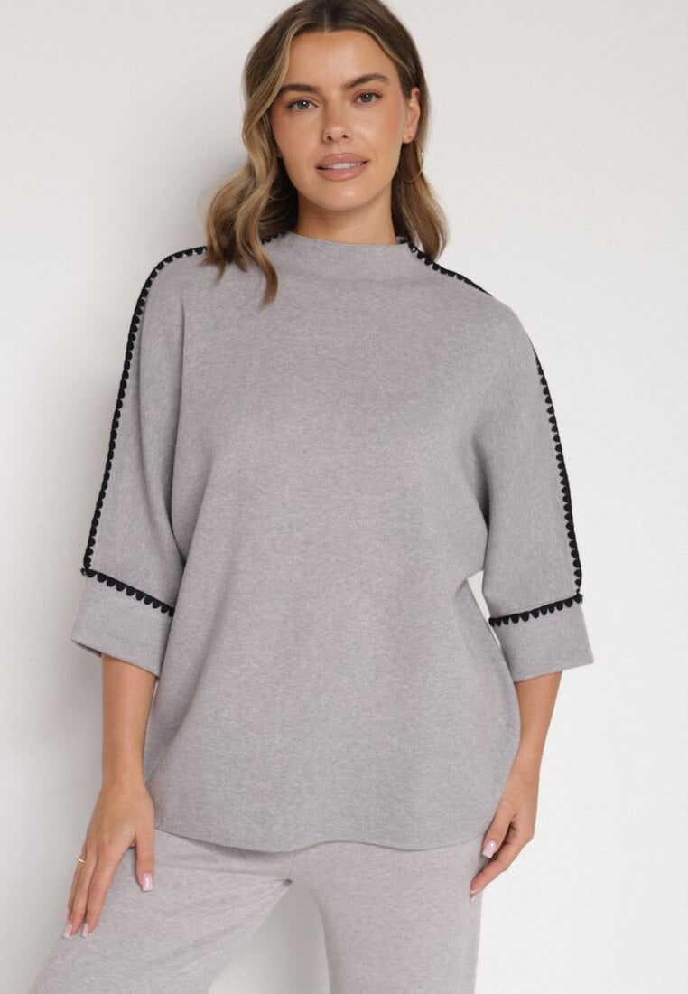 Pulover Gri