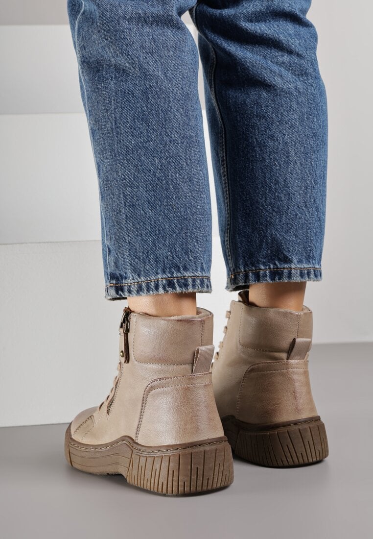Botine Bej închis