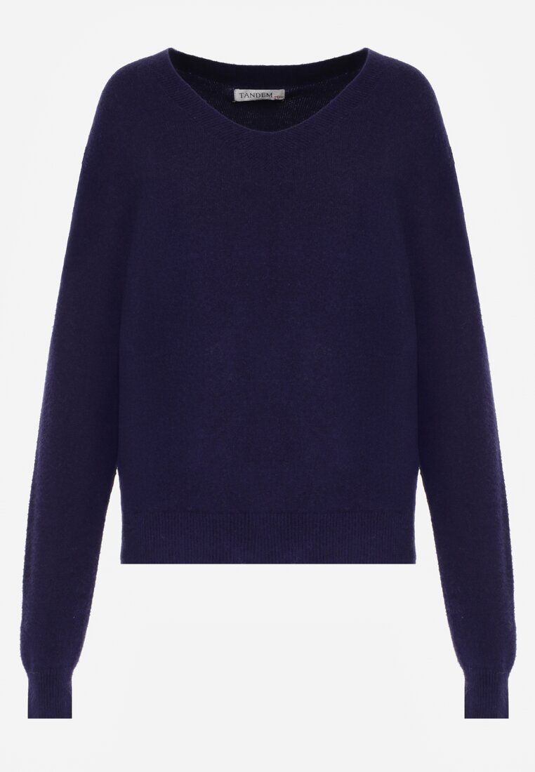 Tengerészkék pulóver