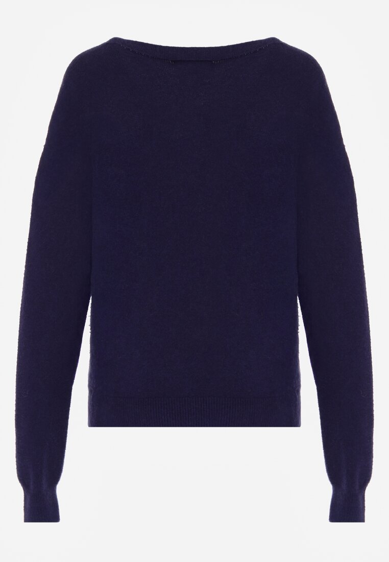 Tengerészkék pulóver