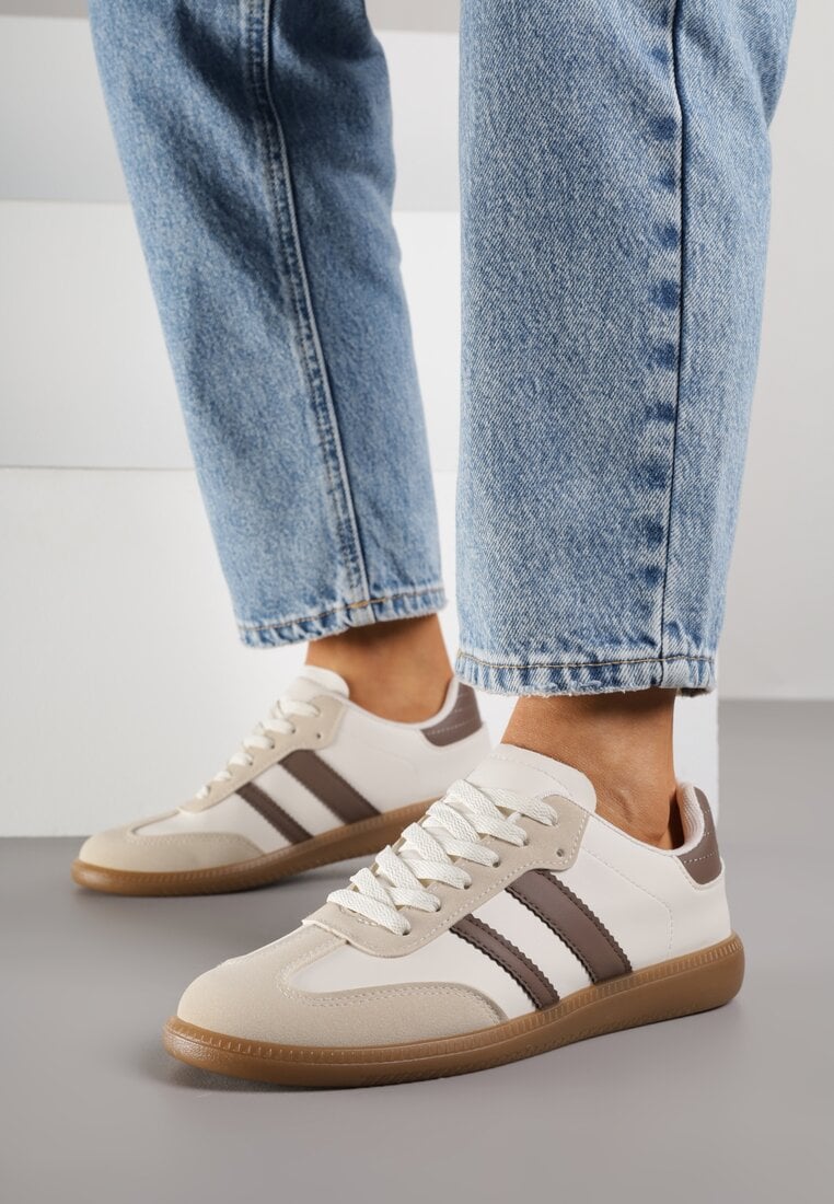 Sneakers Bej închis