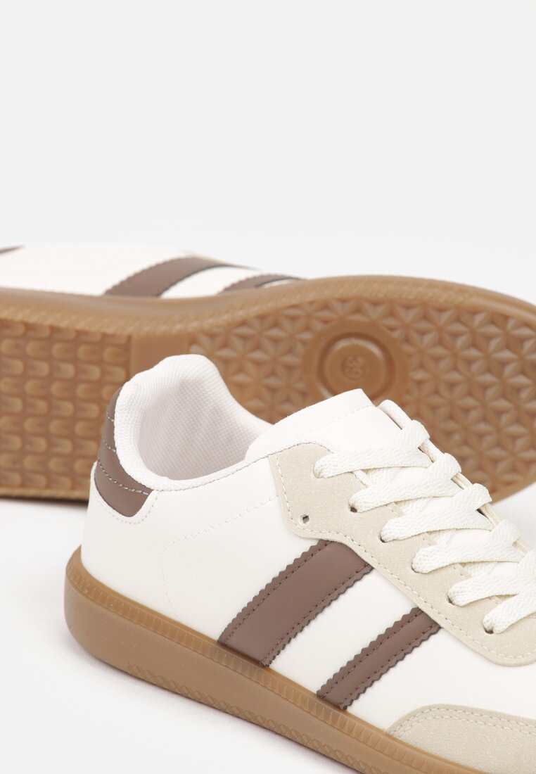 Sneakers Bej închis