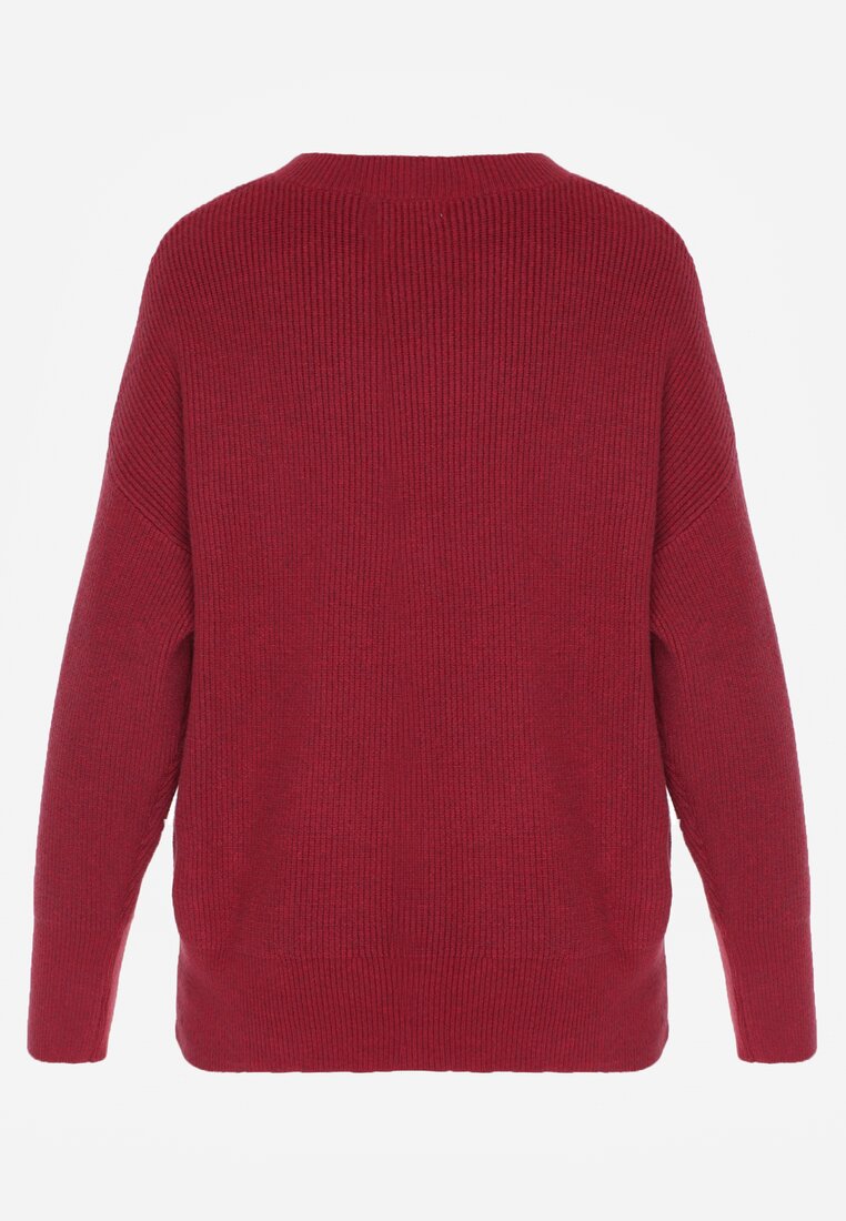Pulover Bordo
