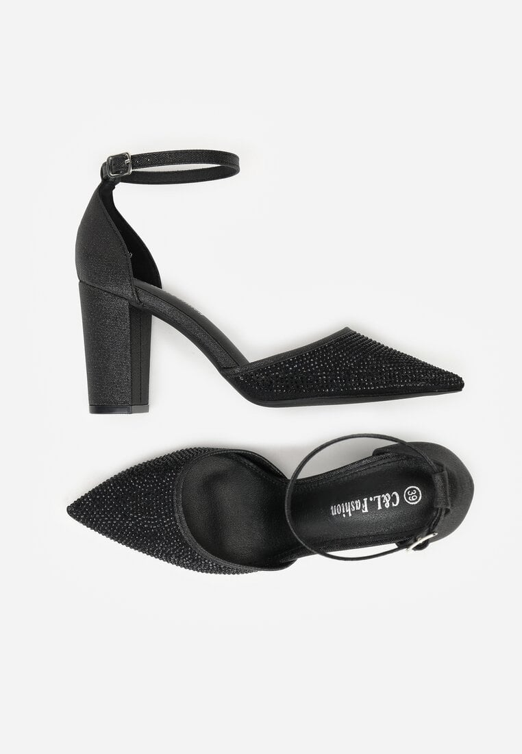 Pantofi cu toc Negri