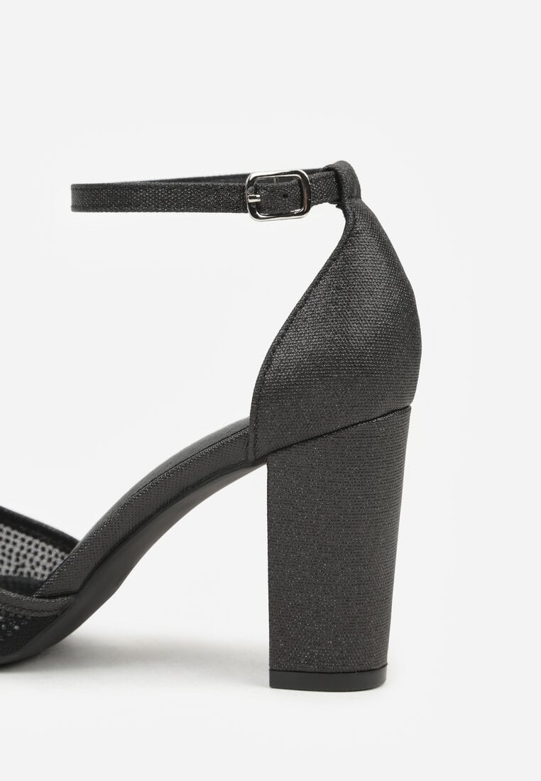 Pantofi cu toc Negri