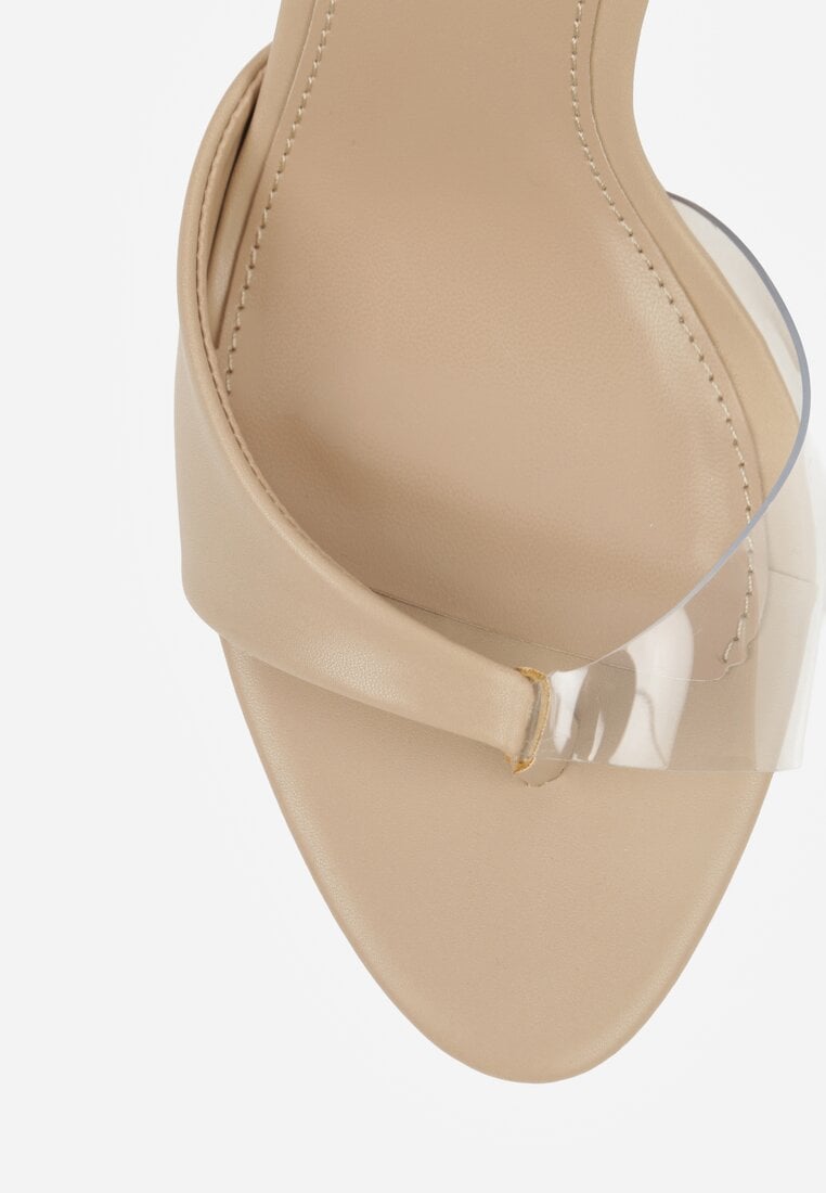 Sandale Bej închis