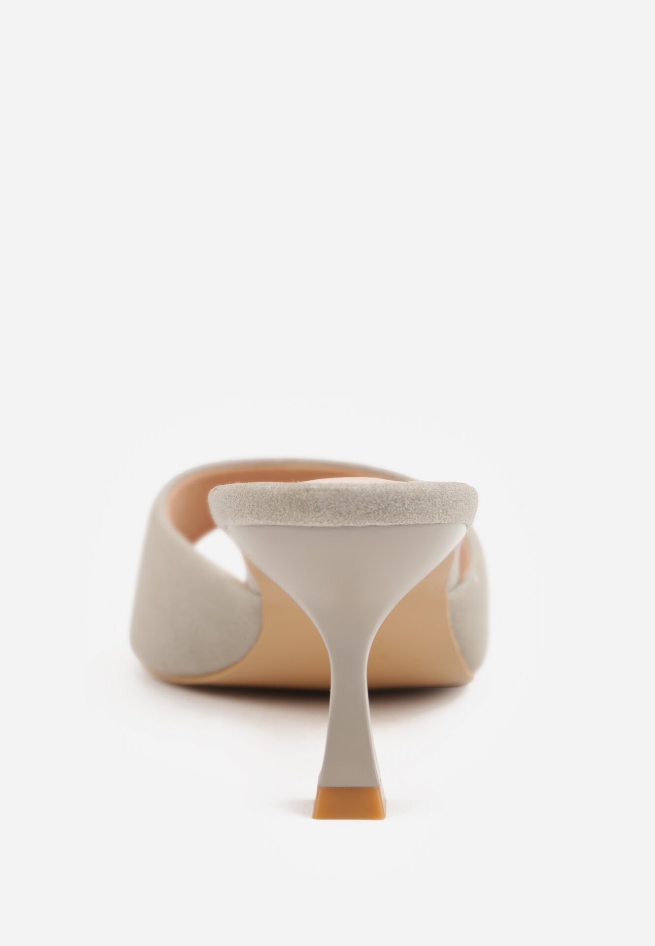 Szare Klapki na Kaczuszce z Otwartym Noskiem Xenlyn