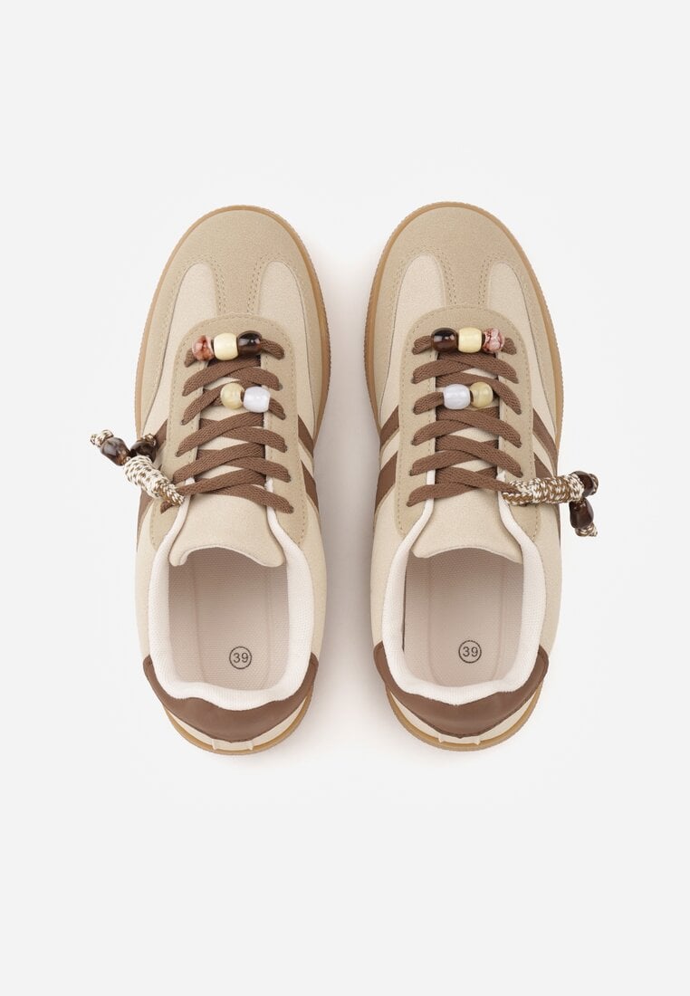 Sneakers Bej închis