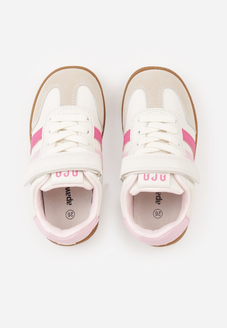 Pantofi sport Bej cu roz