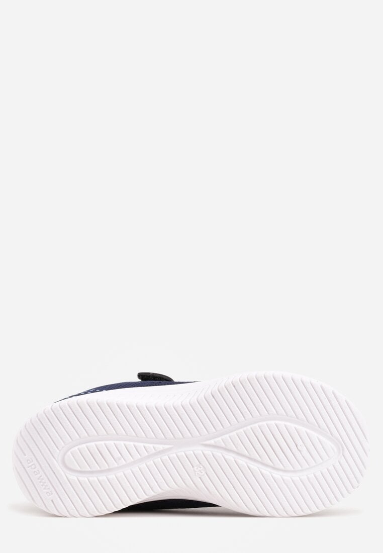 Granatowo-Niebieskie Buty Sportowe Sneakersy Ozdobione Tłoczeniem  Erasmysios