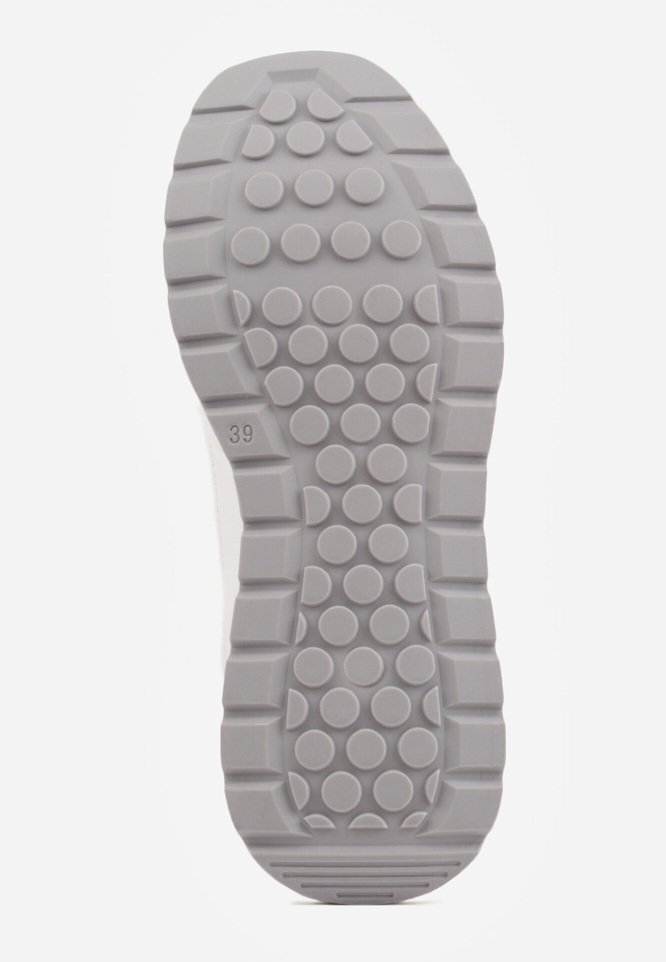 Białe Sneakersy z Siateczką i Antypoślizgową Podeszwą Katala