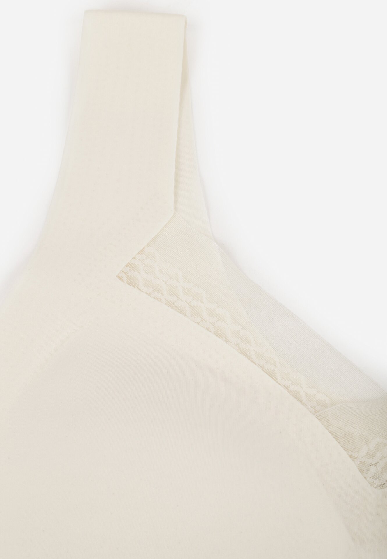 Biały Biustonosz Sportowy z Siateczką i Usztywnionymi Miseczkami Zerirae